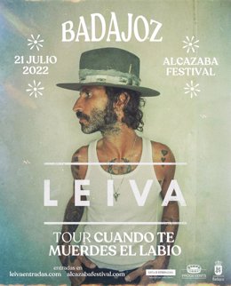 Leiva es el primer confirmado del Alcazba Festival de Badajoz