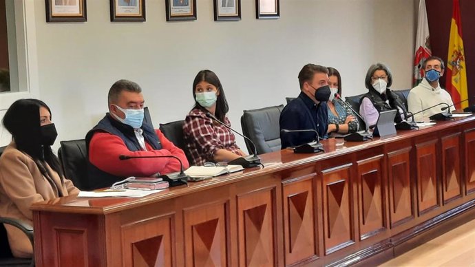 Pleno celebrado en el Ayuntamiento de Huércal.