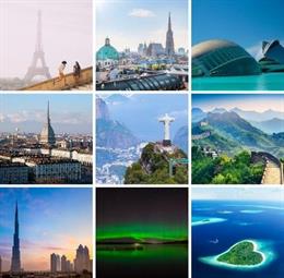 Rumbo prepara un calendario mensual con los países y ciudades que serán tendencia el próximo año por sus actividades