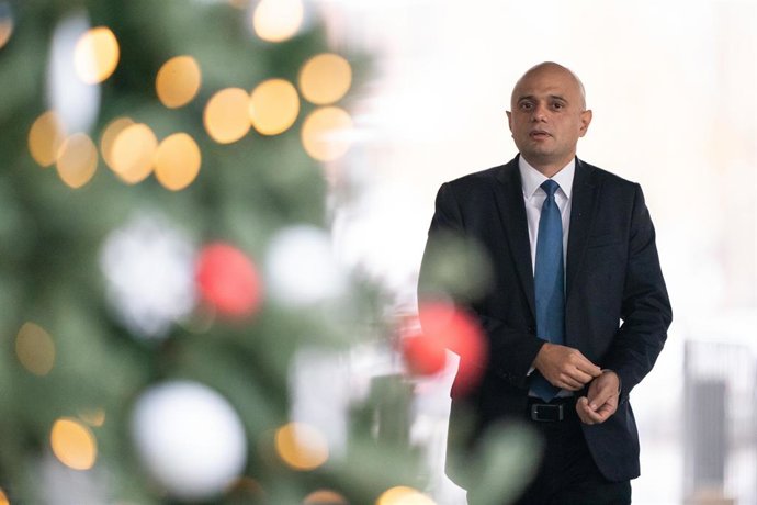 El ministro de Salud británico, Sajid Javid