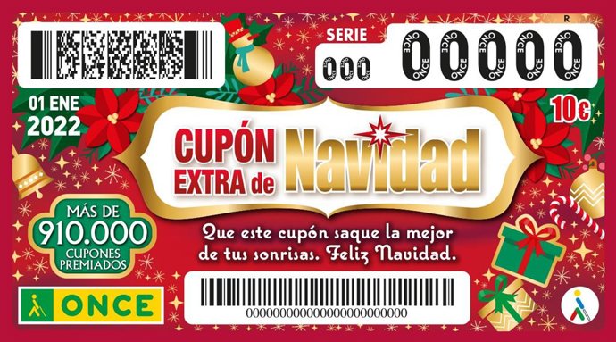Cupón del Extra de Navidad de la ONCE