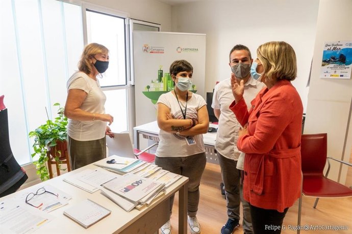 Archivo - La alcaldesa de Cartagena, Noelia Arroyo