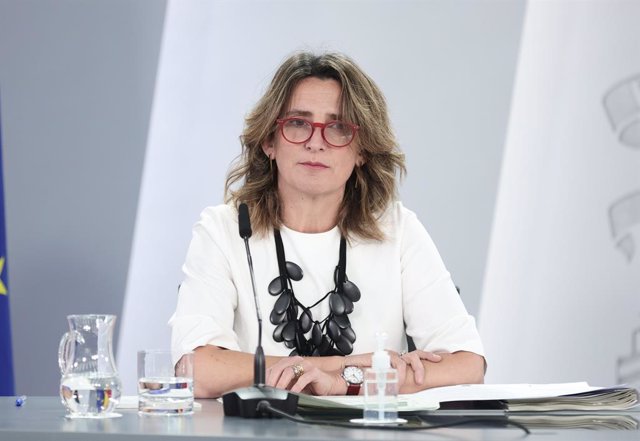 La vicepresidenta i ministra per a la Transició Ecològica i el Repte Demogràfic, Teresa Ribera