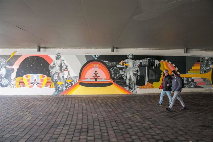 Mural Pamplona no se construyó en un día