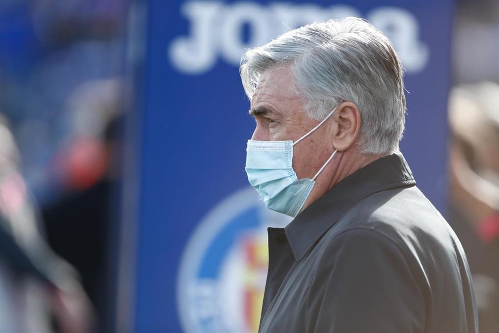 Carlo Ancelotti, entrenador del Real Madrid