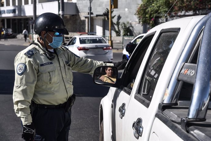Agent de Policia a Veneuela