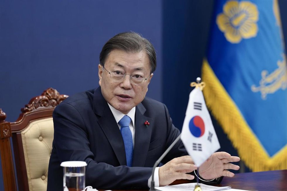 El presidente de Corea del Sur, Moon Jae In