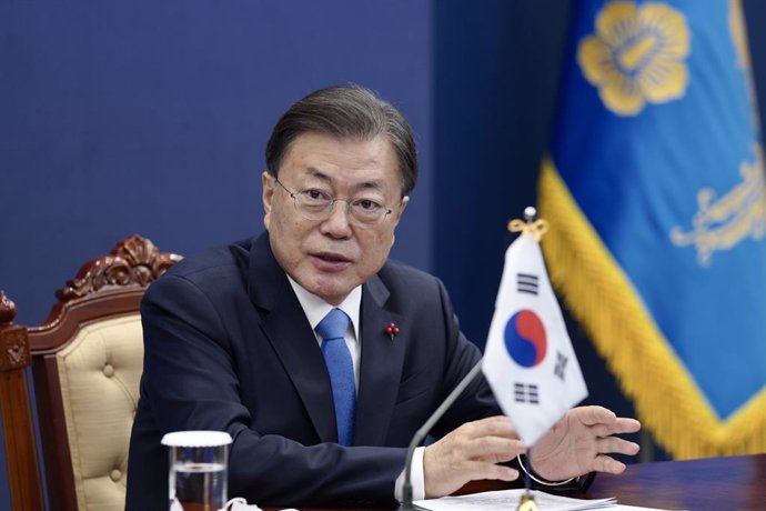 El presidente de Corea del Sur, Moon Jae In