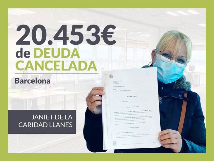 Janiet de la Caridad, exonerada con Repara Tu Deuda con la Ley de Segunda Oportunidad