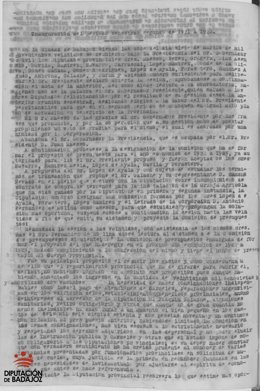 El documento del mes de enero de 2022 del Archivo Provincial pacense es el libro de actas de sesiones del Pleno de la Diputación de Badajoz de 1922