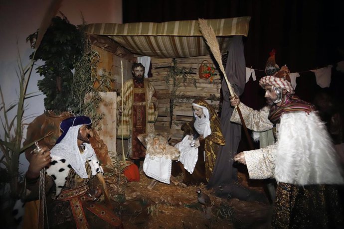 Detalle de un  Belén 