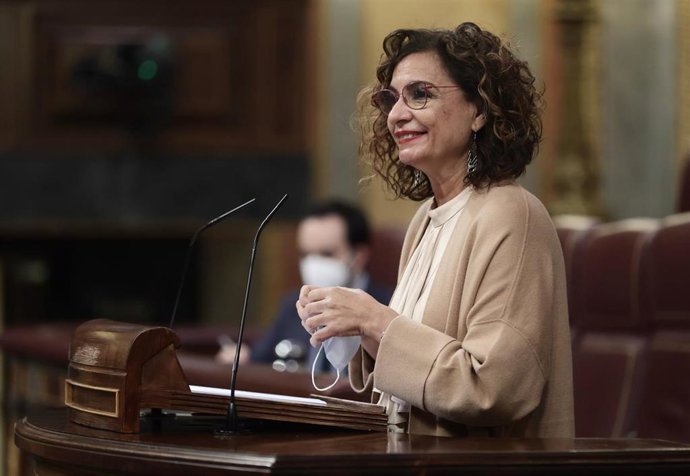 La ministra de Hacienda, Maria Jesús Montero