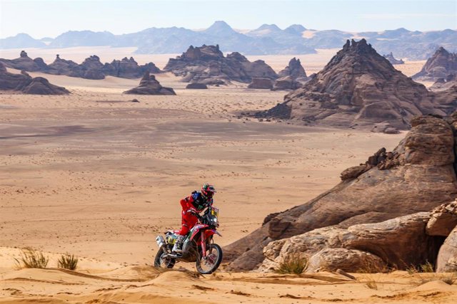 Joan Barreda en el Rally Dakar