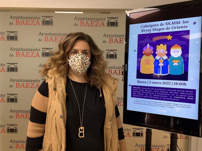 La concejala de Festevos de Baeza, Beatriz Martín