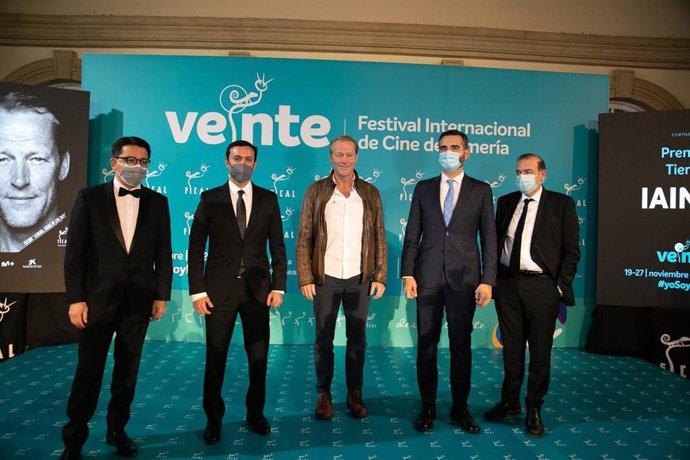 Archivo - Iain Glen, homenajeado en Fical 2021 con el premio 'Almería, tierra de cine'.