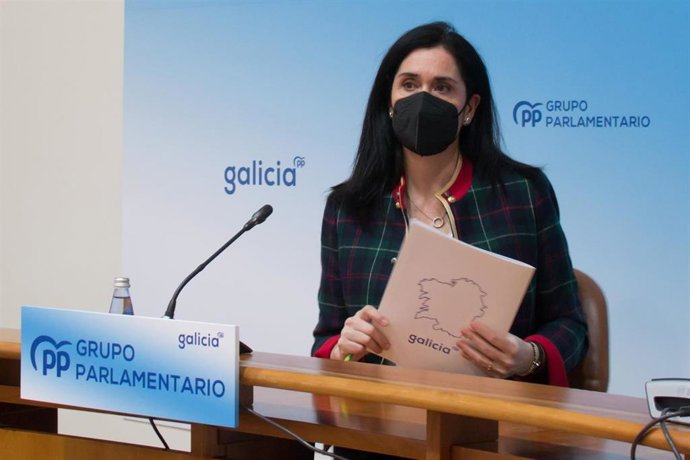 La viceportavoz de los populares en el Parlamento, Paula Prado