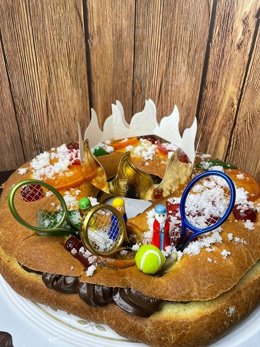 Roscón de Reyes.