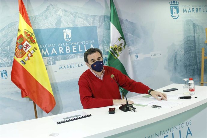 El portavoz municipal de Marbella (Málaga), Félix Romero.