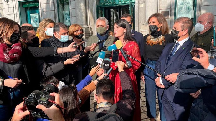 La secretaria general del Grupo Parlamentario Vox, Macarena Olona.