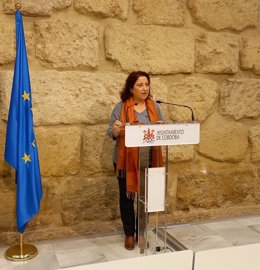 La concejal del PSOE en el Ayuntamiento de Córdoba Alicia Moya.