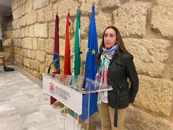 Archivo - La portavoz de Vox en el Ayuntamiento de Córdoba, Paula Badanelli.