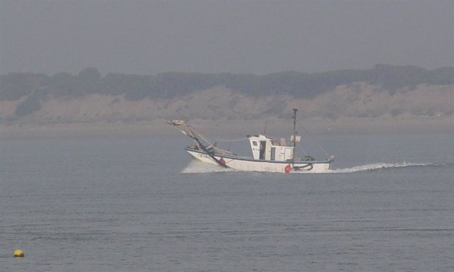 Imagen de archivo de un barco de pesca