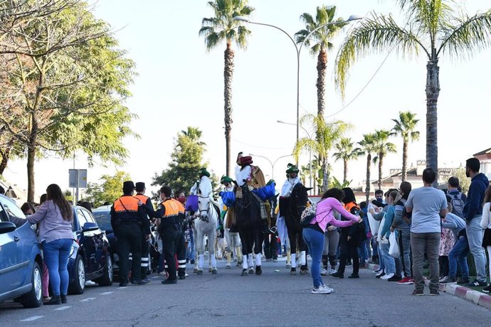 El Heraldo Real recorre Tomares de nuevo