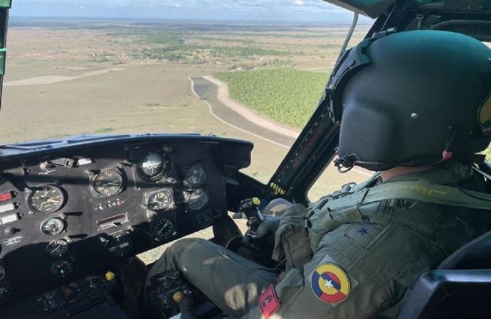 Helicóptero del Ejército de Colombia