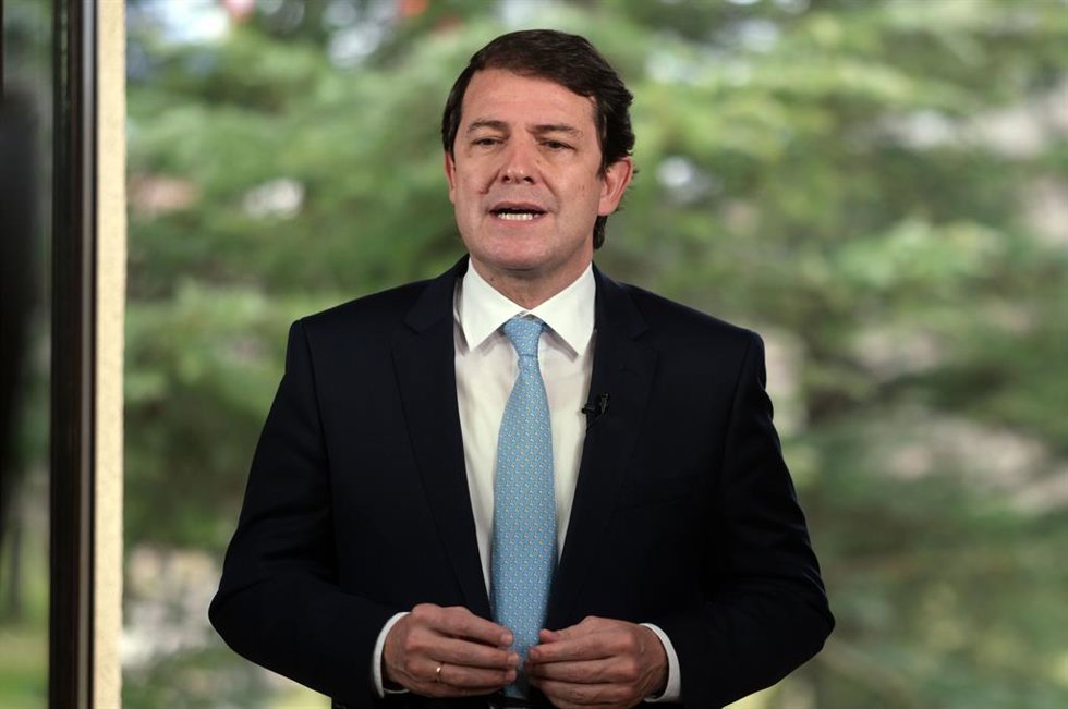 Mensaje de fin de año del presidente de la Junta, Alfonso Fernández Mañueco.