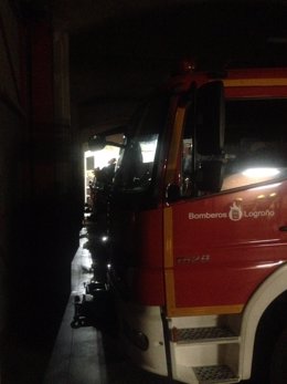 Archivo - Recurso camión bomberos de Logroño