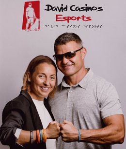 Imagen de Celia Maestre y David Casinos para promocionar David Casinos Esports