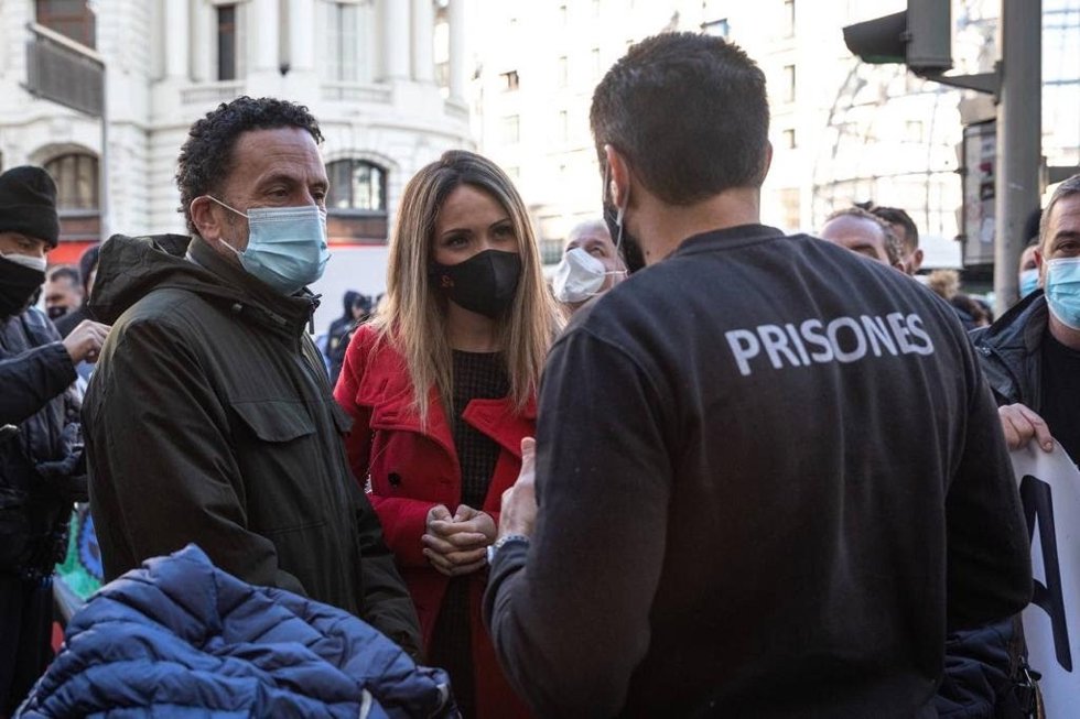 Edmundo Bal y María Ponce, de Cs, de frente en la foto