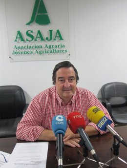 Ángel García Blanco, presidente de Asaja Extremadura