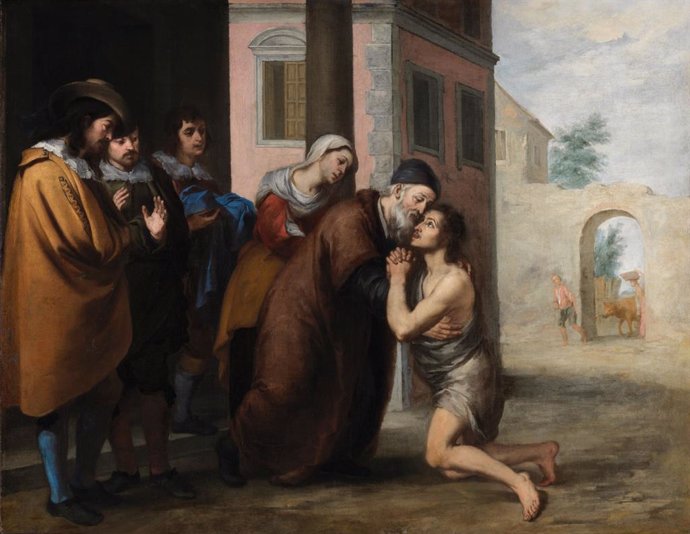 Bartolomé Esteban Murillo, The Return of the Prodigal Son, 1660