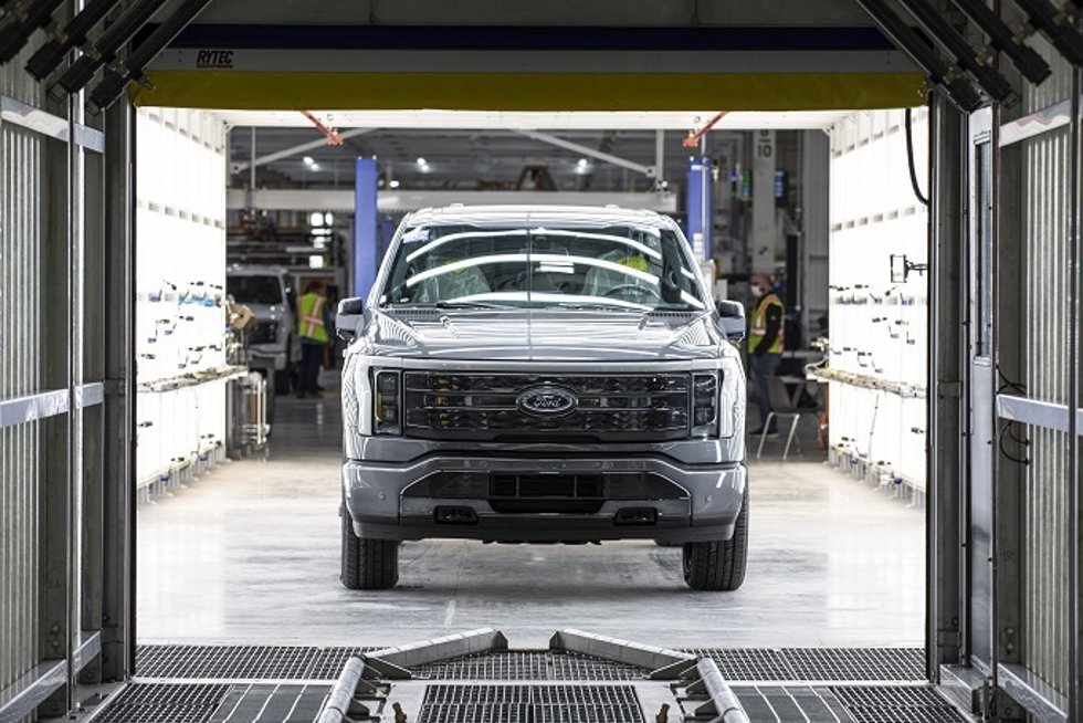 Producción de la F-150 Lightning