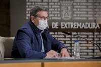 La Junta valora que Extremadura cierra 2021 con 20.476 parados menos y mantiene perspectivas "positivas" para 2022