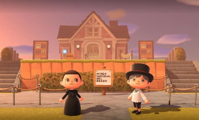 Museo Nacional del Prado en Animal Crossing: New Horizons.