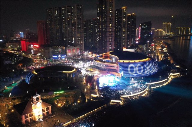 Photo shows the host venue of the cultural festival in Wuhu, east China's Anhui Province.