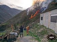 Barbón afirma que "perseguirán" a los culpables de los incendios y deberán atenerse a las consecuencias