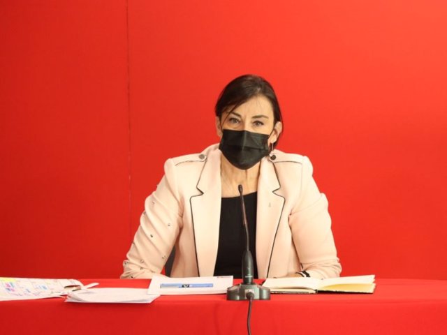 La secretaria de Organización del PSCyL, Ana Sánchez.
