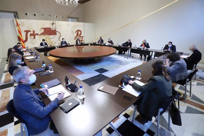 Reunión del Consell Executiu del 4 de enero de 2022, en Barcelona
