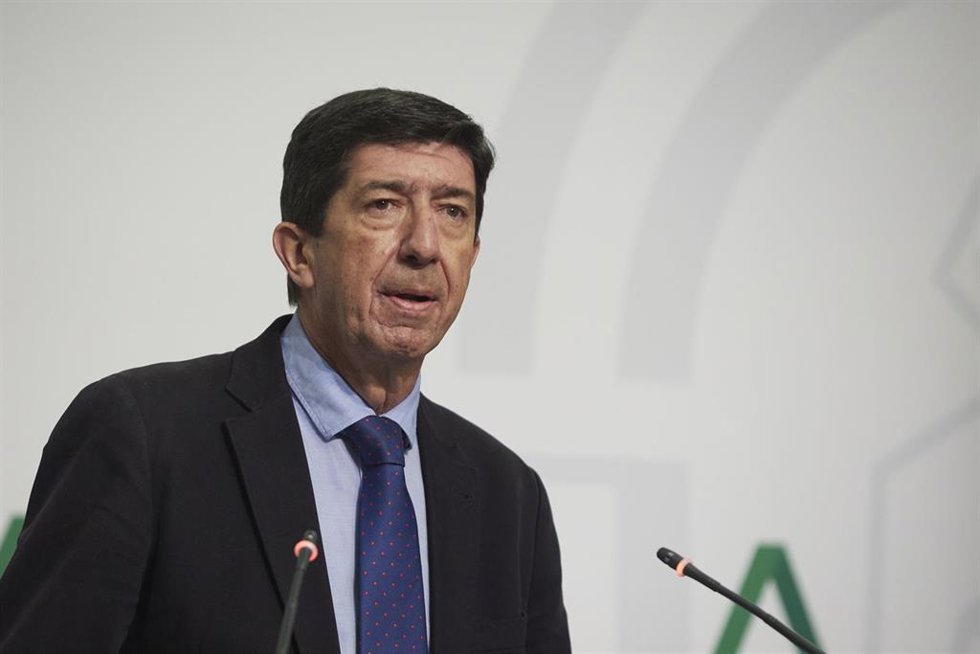 El vicepresidente de la Junta, Juan Marín