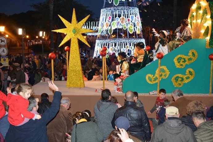 Cabalgata de los Reyes Magos en San Roque.