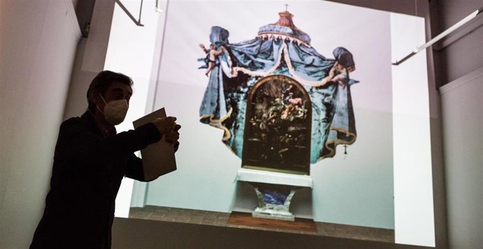 Archivo - Exposicion 'El joven Goya y las pinturas de Fuendetodos',  en el Palacio de Sástago de la DPZ