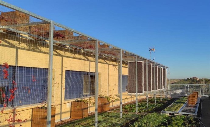 Finalizan las obras de implementación de las 'Soluciones basadas en la naturaleza'  en el Colegio de Educación Infantil y Primaria (CEIP) Gabriela Mistral de Solana de los Barros