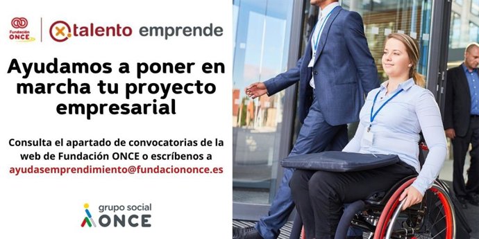 Programa 'Por Talento Emprende', de la Fundación ONCE.
