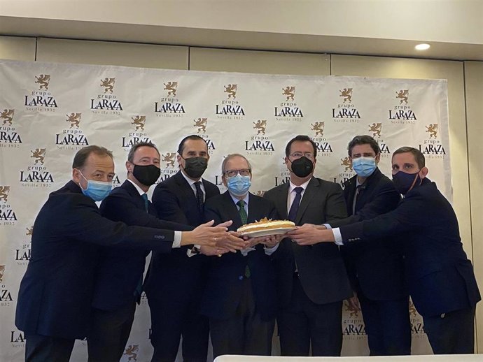 Presentación de la Cabalgata de los Reyes Magos de Sevilla en el restaurante La Raza.