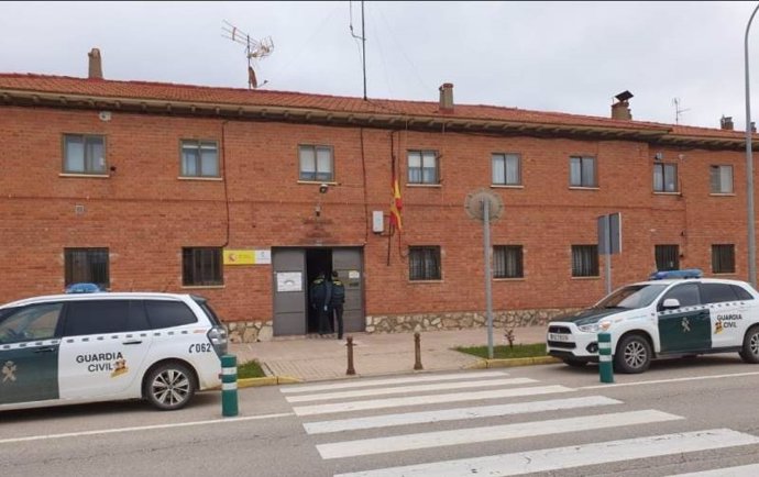 Cuartel de la Guardia Civil en San Esteban de Gormaz (Soria).