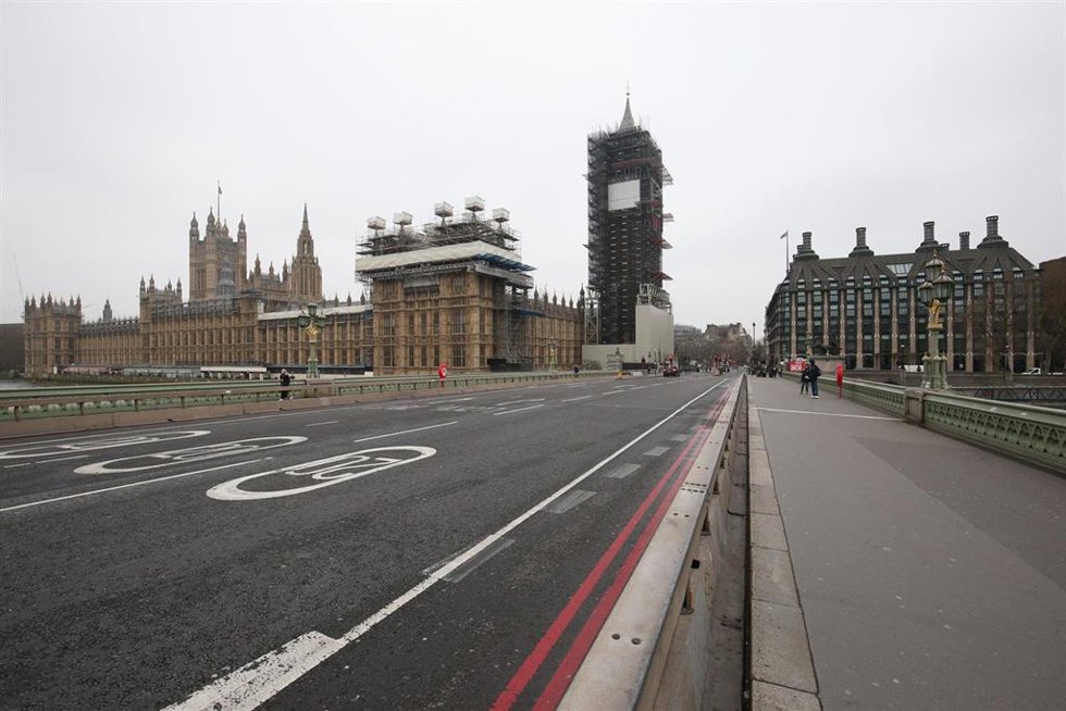 Archivo - El palacio de Westminster, que acoge el Parlamento de Reino Unido.