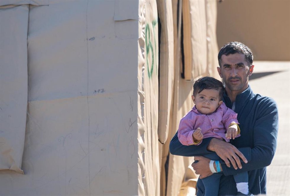 Archivo - Imagen de archivo de refugiados afganos